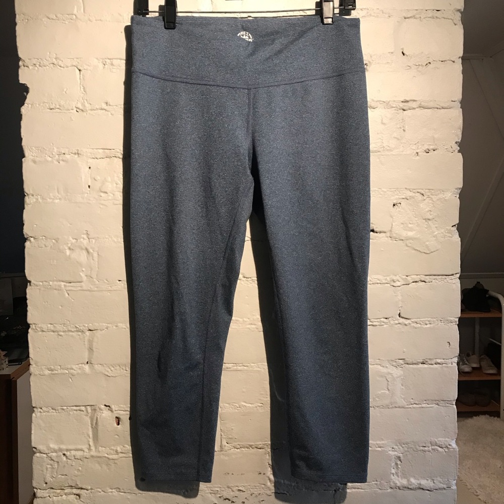REI Coop Crop Leggings, Blue, Size Medium